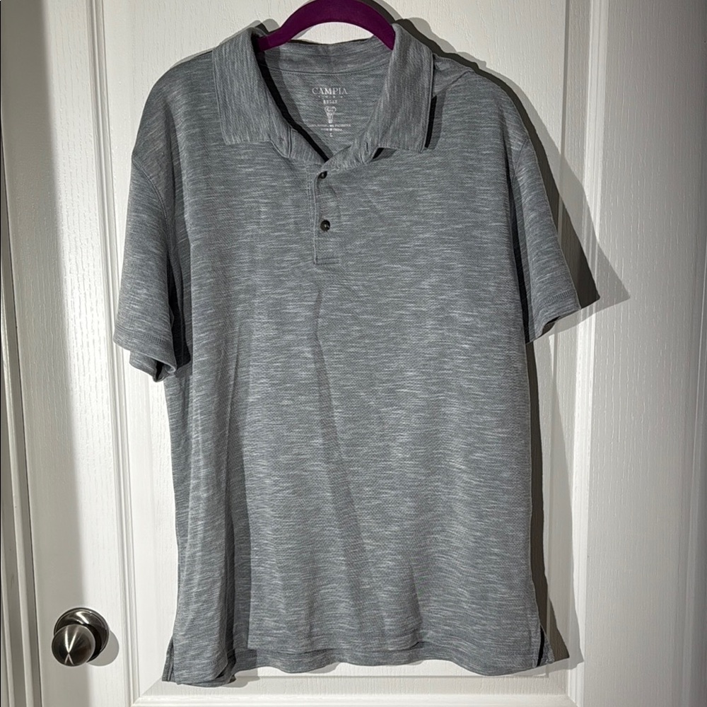 Gray Men's Polo Shirt